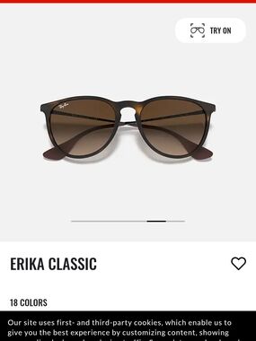Ray-Ban RB4171 Erika Womens Sunglasses - Brand New